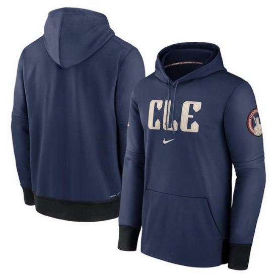 Men Cleveland Guardians Navy 2024 City Connect Collection Practice Performance Pullover Hoodie Men Cleveland Guardians Navy 2024 City Connect Collection Practice Performance Pullover Hoodie