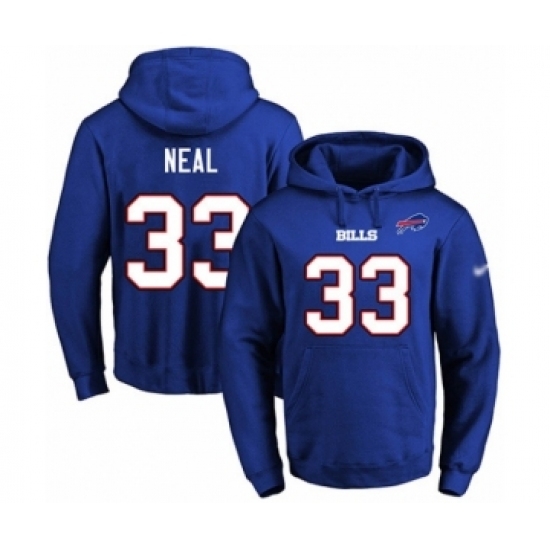 Football Mens Buffalo Bills 33 Siran Neal Royal Blue Name Number Pullover Hoodie Football Mens Buffalo Bills 33 Siran Neal Royal Blue Name Number Pullover Hoodie
