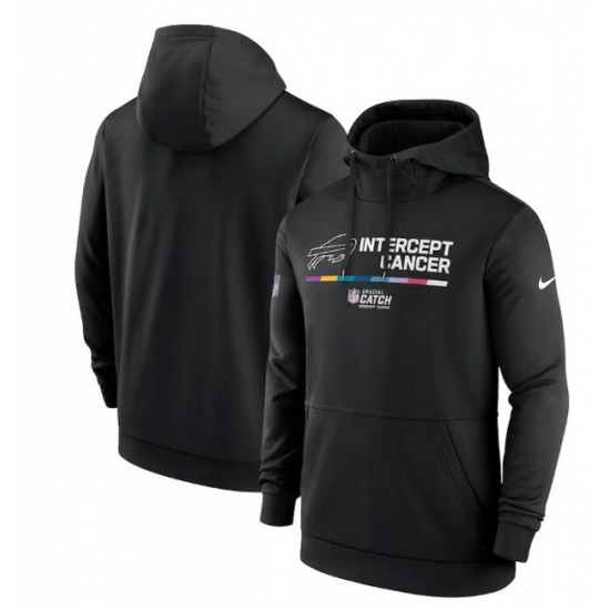 Men Buffalo Bills 2022 Black Crucial Catch Therma Performance Pullover Hoodie Men Buffalo Bills 2022 Black Crucial Catch Therma Performance Pullover Hoodie