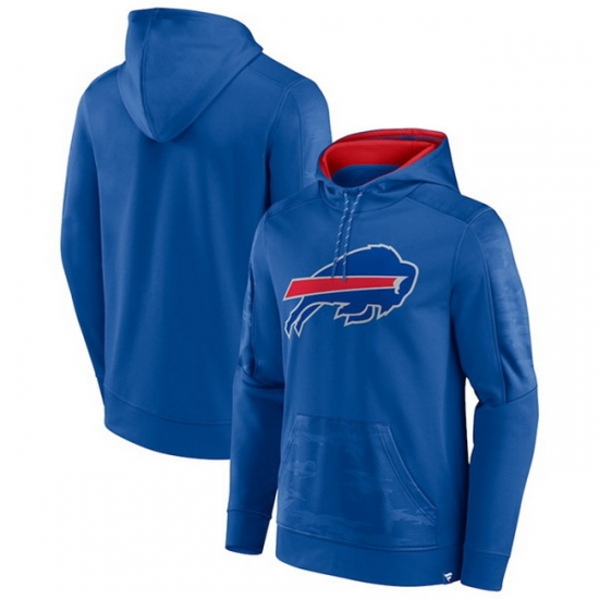 Men Buffalo Bills Royal On The Ball Pullover Hoodie Men Buffalo Bills Royal On The Ball Pullover Hoodie