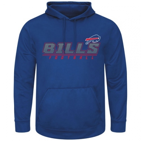 NFL Buffalo Bills Majestic Punt Return Pullover Hoodie Royal NFL Buffalo Bills Majestic Punt Return Pullover Hoodie Royal