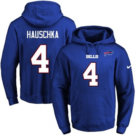 NFL Mens Nike Buffalo Bills 4 Stephen Hauschka Royal Blue Name Number Pullover Hoodie NFL Mens Nike Buffalo Bills 4 Stephen Hauschka Royal Blue Name Number Pullover Hoodie