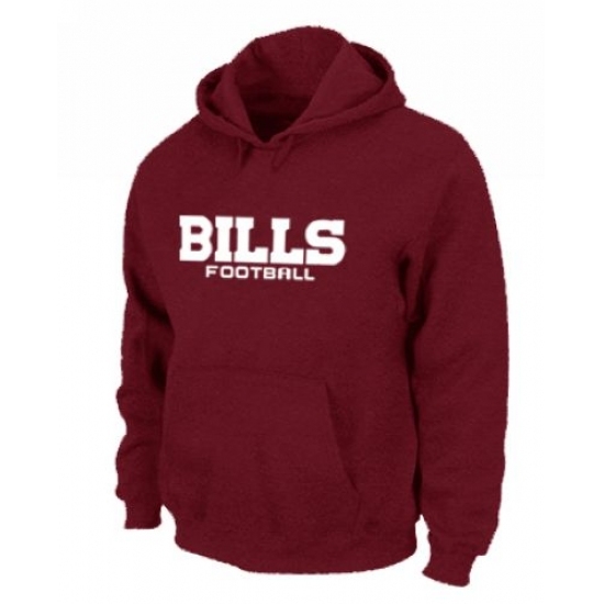NFL Mens Nike Buffalo Bills Font Pullover Hoodie Red NFL Mens Nike Buffalo Bills Font Pullover Hoodie Red