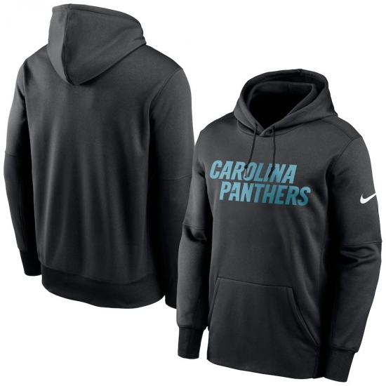 Men Carolina Panthers Nike Fan Gear Wordmark Performance Pullover Hoodie Black Men Carolina Panthers Nike Fan Gear Wordmark Performance Pullover Hoodie Black