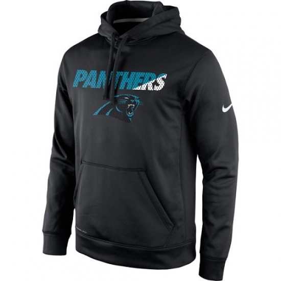 NFL Mens Carolina Panthers Nike Black Kick Off Staff Performance Pullover Hoodie NFL Mens Carolina Panthers Nike Black Kick Off Staff Performance Pullover Hoodie