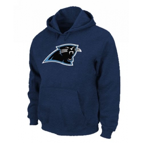 NFL Mens Nike Carolina Panthers Logo Pullover Hoodie Blue NFL Mens Nike Carolina Panthers Logo Pullover Hoodie Blue