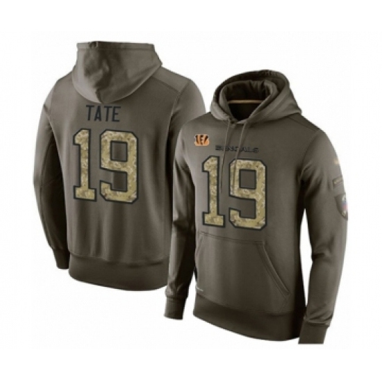 Football Mens Cincinnati Bengals 19 Auden Tate Green Salute To Service Pullover Hoodie Football Mens Cincinnati Bengals 19 Auden Tate Green Salute To Service Pullover Hoodie