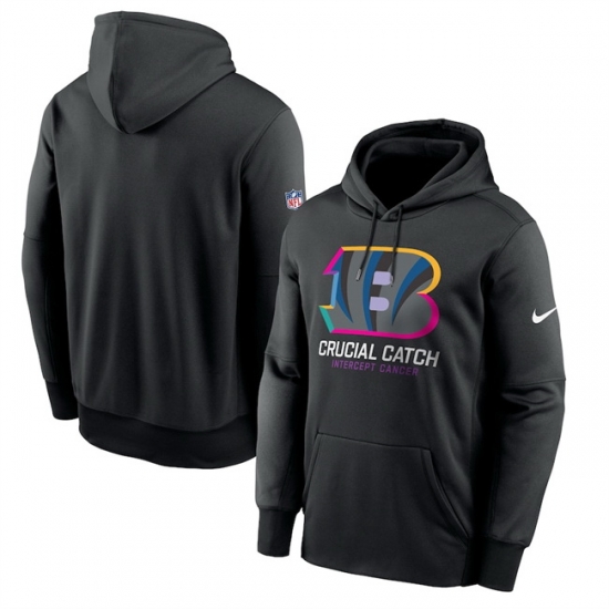 Men Cincinnati Bengals Black 2024 Crucial Catch Club Pullover Hoodie Men Cincinnati Bengals Black 2024 Crucial Catch Club Pullover Hoodie