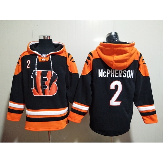 NFL Men Cincinnati Bengals 2 Evan McPherson Stitched Hoodie NFL Men Cincinnati Bengals 2 Evan McPherson Stitched Hoodie