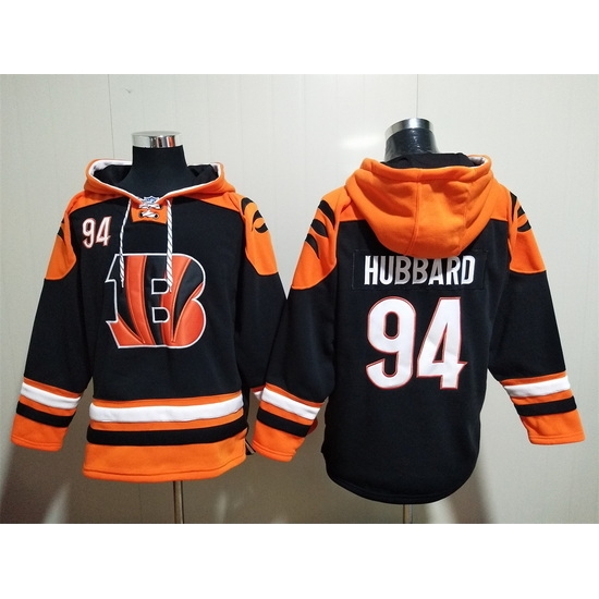 NFL Men Cincinnati Bengals 94 Sam Hubbard Stitched Hoodie NFL Men Cincinnati Bengals 94 Sam Hubbard Stitched Hoodie
