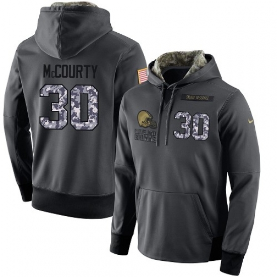 NFL Mens Nike Cleveland Browns 30 Jason McCourty Stitched Black Anthracite Salute to Service Player Performance Hoodie NFL Mens Nike Cleveland Browns 30 Jason McCourty Stitched Black Anthracite Salute to Service Player Performance Hoodie