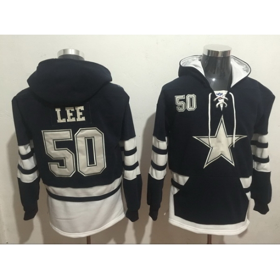 Men Nike Dallas Cowboys DSean Lee 50 NFL Winter Thick Hoodie Men Nike Dallas Cowboys DSean Lee 50 NFL Winter Thick Hoodie