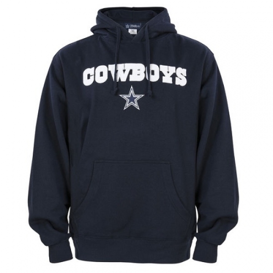 NFL Dallas Cowboys Crowell Pullover Hoodie Navy NFL Dallas Cowboys Crowell Pullover Hoodie Navy