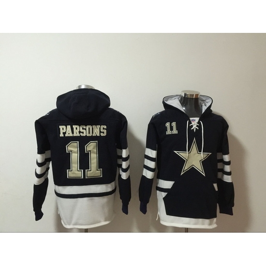 NFL Men Dallas Cowboys 11 Micah Parsons Stitched Hoodie NFL Men Dallas Cowboys 11 Micah Parsons Stitched Hoodie