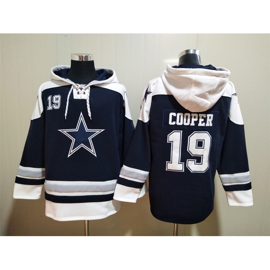 NFL Men Dallas Cowboys 19 Amari Cooper Stitched Hoodie NFL Men Dallas Cowboys 19 Amari Cooper Stitched Hoodie