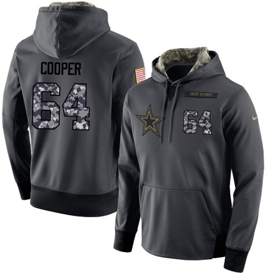 NFL Mens Nike Dallas Cowboys 64 Jonathan Cooper Stitched Black Anthracite Salute to Service Player Performance Hoodie NFL Mens Nike Dallas Cowboys 64 Jonathan Cooper Stitched Black Anthracite Salute to Service Player Performance Hoodie