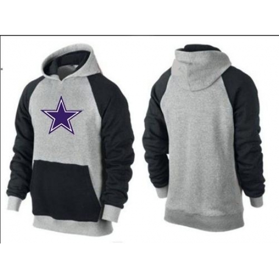 NFL Mens Nike Dallas Cowboys Logo Pullover Hoodie GreyNavy NFL Mens Nike Dallas Cowboys Logo Pullover Hoodie GreyNavy