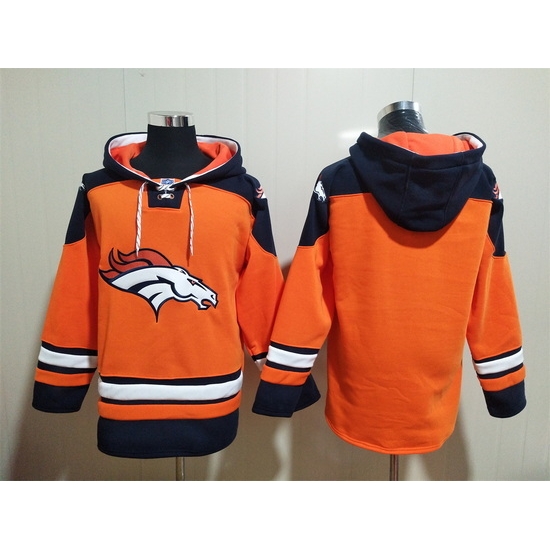 Men Denver Broncos Blank Stitched Hoodie Men Denver Broncos Blank Stitched Hoodie