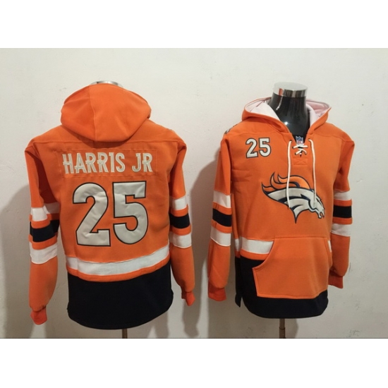 Men Nike Denver Broncos Chris Harris Jr 25 NFL Winter Thick Hoodie Men Nike Denver Broncos Chris Harris Jr 25 NFL Winter Thick Hoodie