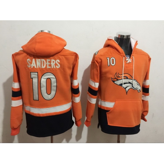 Men Nike Denver Broncos Emmanuel Sanders 10 NFL Winter Thick Hoodie Men Nike Denver Broncos Emmanuel Sanders 10 NFL Winter Thick Hoodie