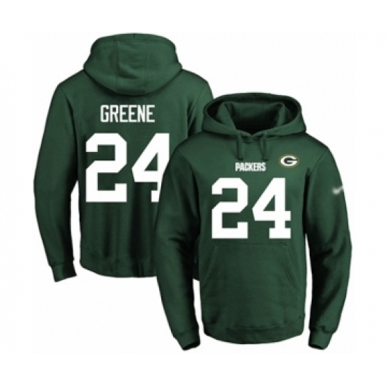 Football Mens Green Bay Packers 24 Raven Greene Green Name Number Pullover Hoodie Football Mens Green Bay Packers 24 Raven Greene Green Name Number Pullover Hoodie
