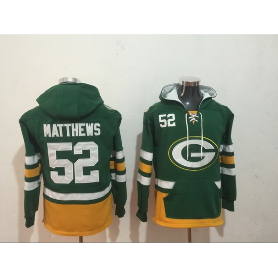 Men Nike Green Bay Packers Clay Matthews 52 NFL Winter Thick Hoodie Men Nike Green Bay Packers Clay Matthews 52 NFL Winter Thick Hoodie