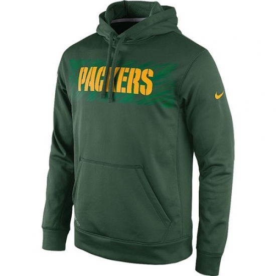 NFL Green Bay Packers Nike KO Speed Wordmark Performance Hoodie NFL Green Bay Packers Nike KO Speed Wordmark Performance Hoodie
