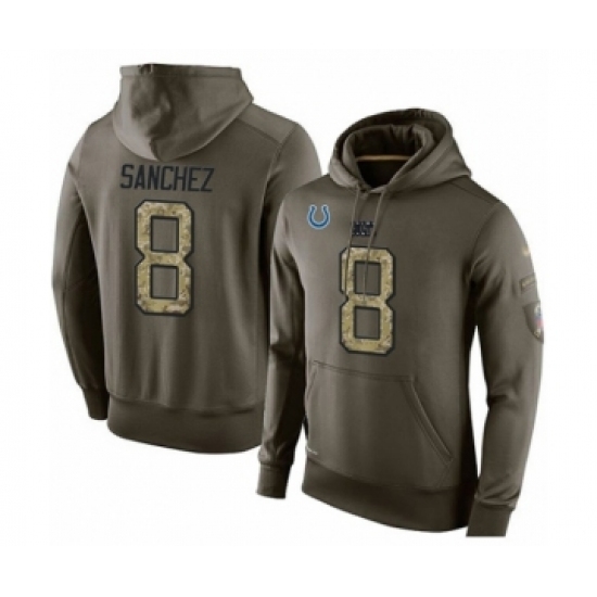 Football Indianapolis Colts 8 Rigoberto Sanchez Green Salute To Service Mens Pullover Hoodie Football Indianapolis Colts 8 Rigoberto Sanchez Green Salute To Service Mens Pullover Hoodie