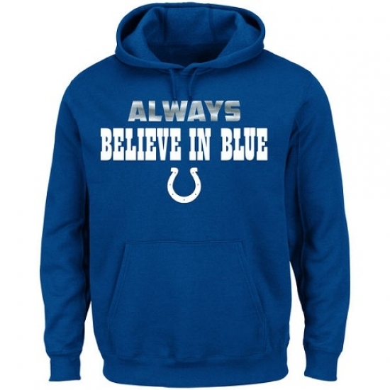 NFL Indianapolis Colts Majestic Always Pullover Hoodie NFL Indianapolis Colts Majestic Always Pullover Hoodie