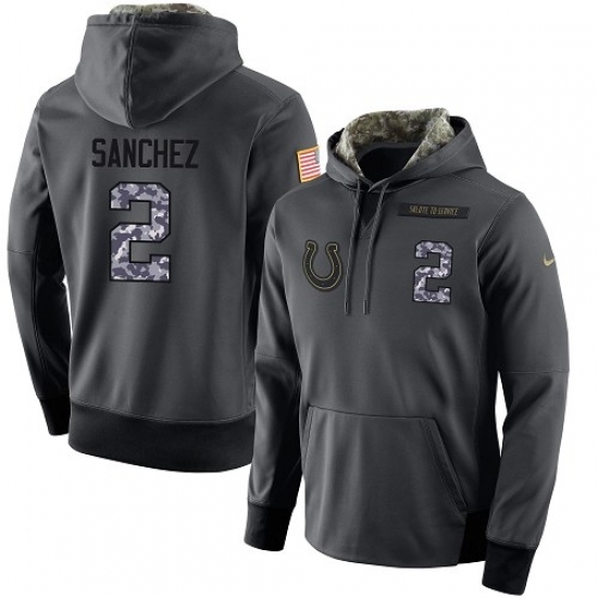 NFL Mens Nike Indianapolis Colts 2 Rigoberto Sanchez Stitched Black Anthracite Salute to Service Player Performance Hoodie NFL Mens Nike Indianapolis Colts 2 Rigoberto Sanchez Stitched Black Anthracite Salute to Service Player Performance Hoodie