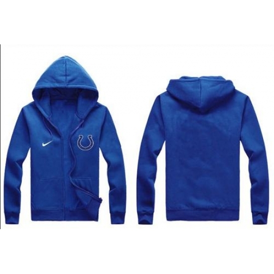 NFL Mens Nike Indianapolis Colts Authentic Logo Pullover Hoodie Blue NFL Mens Nike Indianapolis Colts Authentic Logo Pullover Hoodie Blue