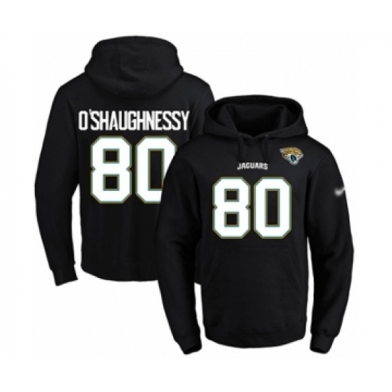 Football Mens Jacksonville Jaguars 80 James OShaughnessy Black Name Number Pullover Hoodie Football Mens Jacksonville Jaguars 80 James OShaughnessy Black Name Number Pullover Hoodie
