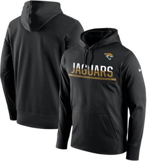 NFL Mens Jacksonville Jaguars Nike Black Sideline Circuit Pullover Performance Hoodie NFL Mens Jacksonville Jaguars Nike Black Sideline Circuit Pullover Performance Hoodie