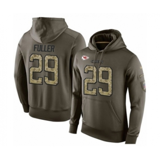 Football Mens Kansas City Chiefs 29 Kendall Fuller Green Salute To Service Pullover Hoodie Football Mens Kansas City Chiefs 29 Kendall Fuller Green Salute To Service Pullover Hoodie