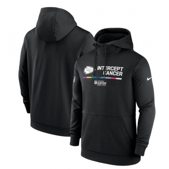 Men Kansas City Chiefs 2022 Black Crucial Catch Therma Performance Pullover Hoodie Men Kansas City Chiefs 2022 Black Crucial Catch Therma Performance Pullover Hoodie