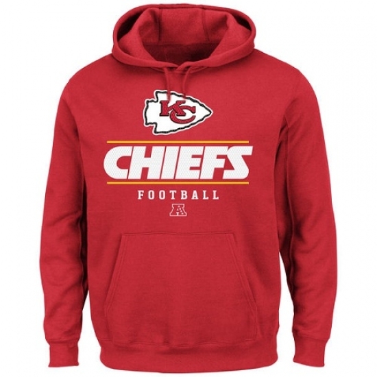NFL Kansas City Chiefs Vital Win Pullover Hoodie Red NFL Kansas City Chiefs Vital Win Pullover Hoodie Red