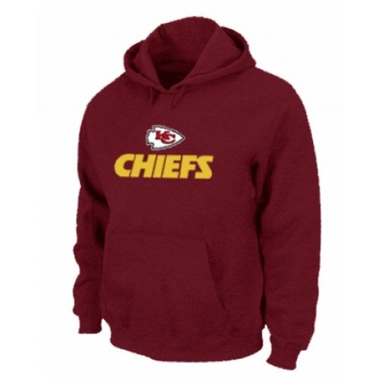 NFL Mens Nike Kansas City Chiefs Authentic Logo Pullover Hoodie Red NFL Mens Nike Kansas City Chiefs Authentic Logo Pullover Hoodie Red
