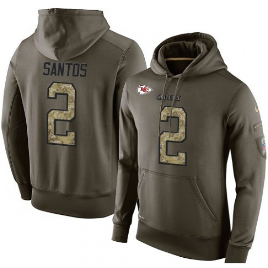 NFL Nike Kansas City Chiefs 2 Cairo Santos Green Salute To Service Mens Pullover Hoodie NFL Nike Kansas City Chiefs 2 Cairo Santos Green Salute To Service Mens Pullover Hoodie