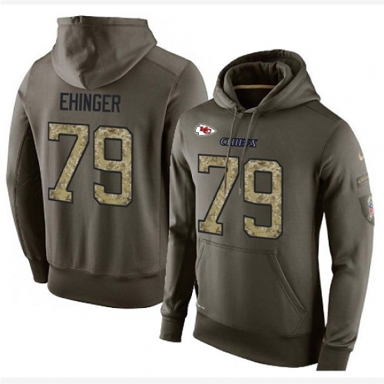 NFL Nike Kansas City Chiefs 79 Parker Ehinger Green Salute To Service Mens Pullover Hoodie NFL Nike Kansas City Chiefs 79 Parker Ehinger Green Salute To Service Mens Pullover Hoodie