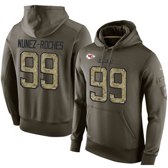 NFL Nike Kansas City Chiefs 99 Rakeem Nunez Roches Green Salute To Service Mens Pullover Hoodie NFL Nike Kansas City Chiefs 99 Rakeem Nunez Roches Green Salute To Service Mens Pullover Hoodie