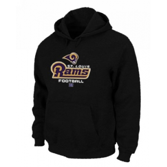 NFL Mens Nike Los Angeles Rams Critical Victory Pullover Hoodie Black NFL Mens Nike Los Angeles Rams Critical Victory Pullover Hoodie Black