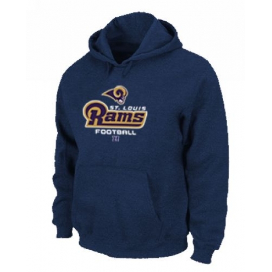 NFL Mens Nike Los Angeles Rams Critical Victory Pullover Hoodie Navy NFL Mens Nike Los Angeles Rams Critical Victory Pullover Hoodie Navy