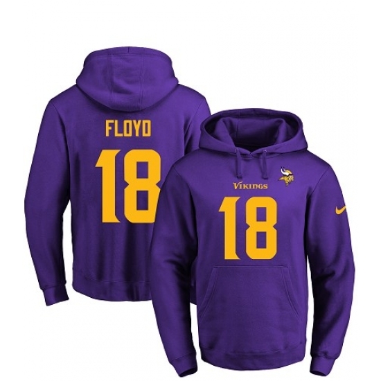 NFL Mens Nike Minnesota Vikings 18 Michael Floyd PurpleGold No Name Number Pullover Hoodie NFL Mens Nike Minnesota Vikings 18 Michael Floyd PurpleGold No Name Number Pullover Hoodie