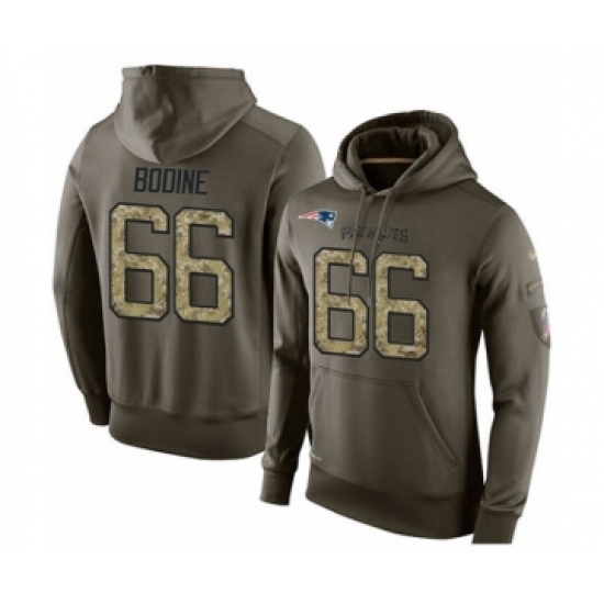Football New England Patriots 66 Russell Bodine Green Salute To Service Mens Pullover Hoodie Football New England Patriots 66 Russell Bodine Green Salute To Service Mens Pullover Hoodie