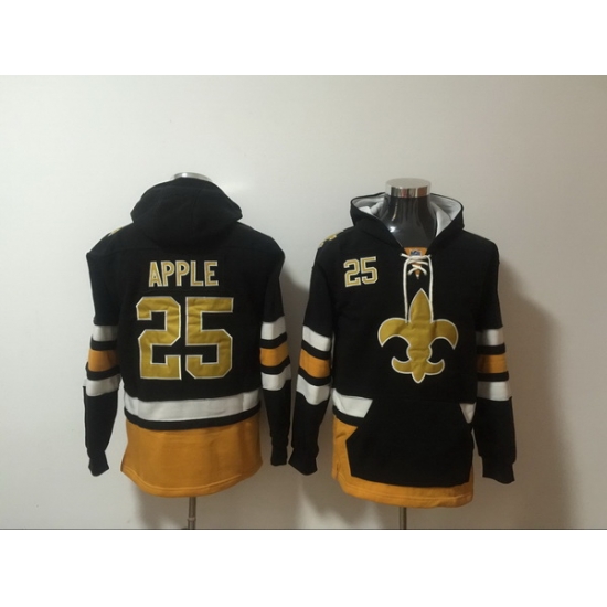Men Nike New Orleans Saints Eli Apple 25 NFL Winter Thick Hoodie Men Nike New Orleans Saints Eli Apple 25 NFL Winter Thick Hoodie