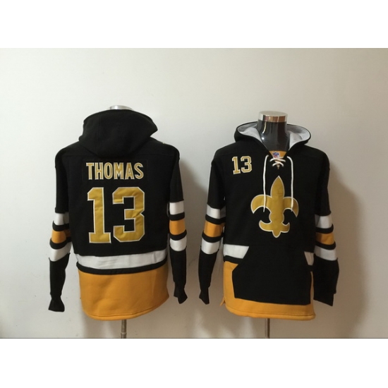 Men Nike New Orleans Saints Michael Thomas 13 NFL Winter Thick Hoodie Men Nike New Orleans Saints Michael Thomas 13 NFL Winter Thick Hoodie