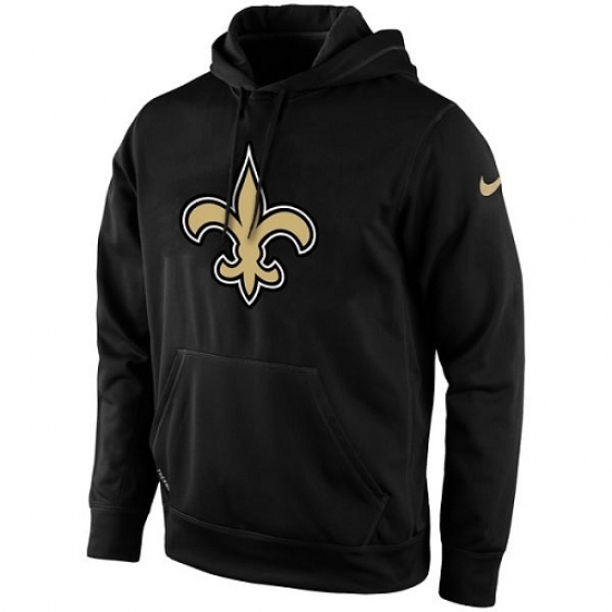 NFL Mens New Orleans Saints Nike Black KO Logo Essential Hoodie 2 NFL Mens New Orleans Saints Nike Black KO Logo Essential Hoodie 2
