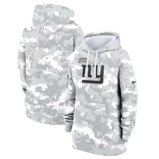 Women New York Giants 2024 Arctic Camo Salute To Service Club Fleece Pullover Hoodie Women New York Giants 2024 Arctic Camo Salute To Service Club Fleece Pullover Hoodie