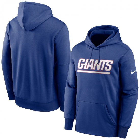 Men New York Giants Nike Fan Gear Wordmark Performance Pullover Hoodie Royal Men New York Giants Nike Fan Gear Wordmark Performance Pullover Hoodie Royal