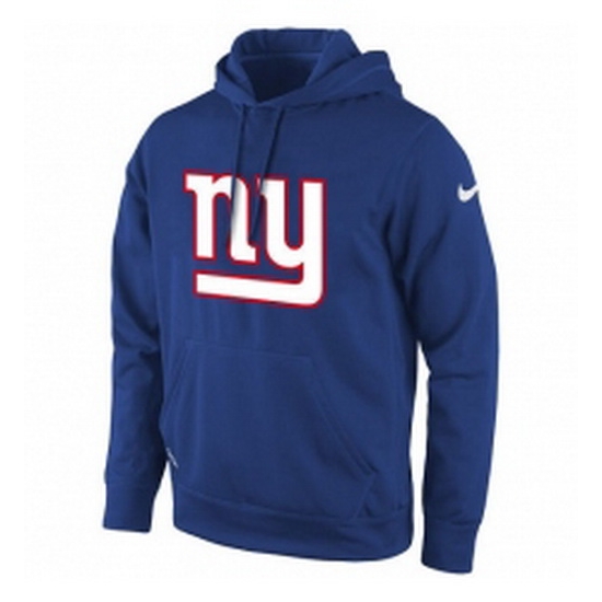 NFL New York Giants Nike KO Logo Essential Hoodie Royal NFL New York Giants Nike KO Logo Essential Hoodie Royal